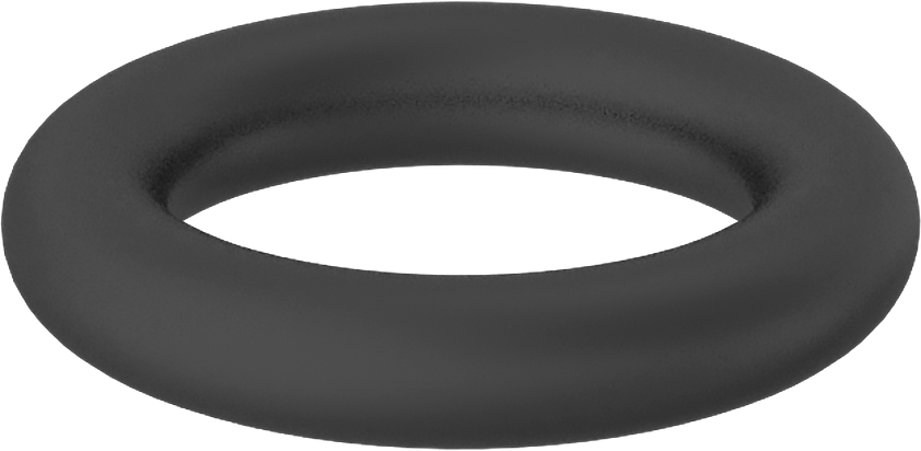 Kimyasala Dayanıklı Viton® Floroelastomer O-Ring, Mil-R-83248, 1/8 Kesirli Genişlik, Dash No. 206