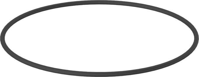 Kimyasala Dayanıklı Viton® Floroelastomer O-Ring, Mil-R-83248, 1/8 Kesirli Genişlik, Dash No. 257