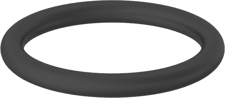 Kimyasala Dayanıklı Viton® Floroelastomer O-Ring, Mil-R-83248, 3/16 Kesirli Genişlik, Dash No. 326