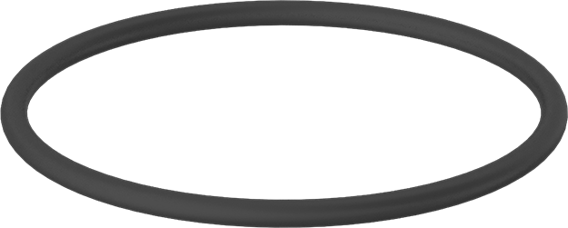 Kimyasala Dayanıklı Viton® Floroelastomer O-Ring, Mil-R-83248, 3/16 Kesirli Genişlik, Dash No. 346