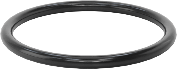 Yağa Dayanıklı Sert Buna-N O-Ring, 1.5 mm Genişlik, 19 mm İç Çap