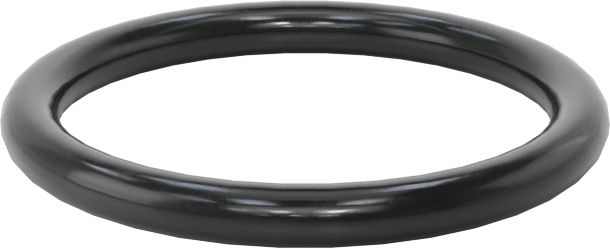 Yağa Dayanıklı Sert Buna-N O-Ring, 2 mm Genişlik, 17 mm İç Çap