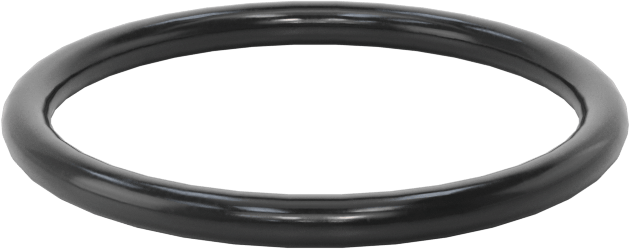 Yağa Dayanıklı Sert Buna-N O-Ring, 2 mm Genişlik, 22 mm İç Çap