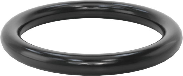 Yağa Dayanıklı Sert Buna-N O-Ring, 2.5 mm Genişlik, 18 mm İç Çap