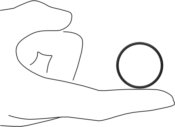 Süper Esnek DuPont Kalrez 7075 O-Ring, Ultra Kimyasala Dayanıklı, 1/16 Kesirli Genişlik, Dash 024