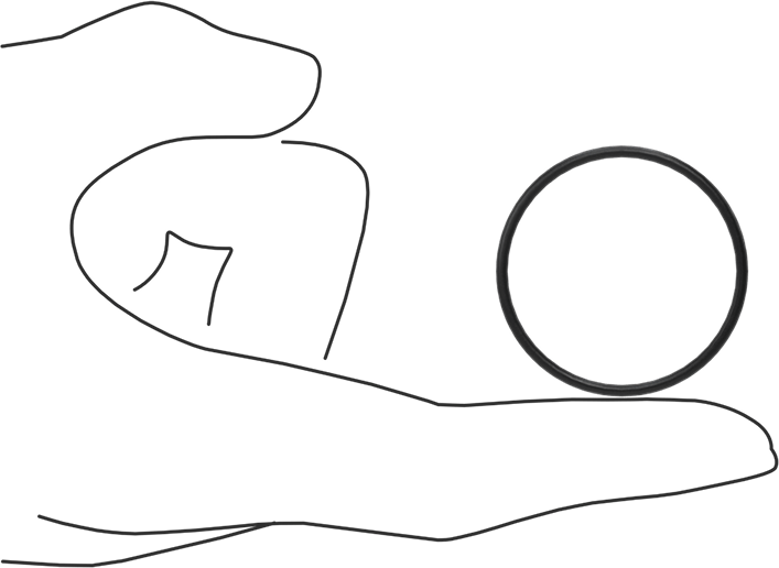 Süper Esnek DuPont Kalrez 7075 O-Ring, Ultra Kimyasala Dayanıklı, 1/16 Kesirli Genişlik, Dash 028