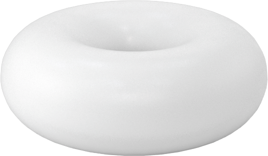 Yumuşak Viton® Floroelastomer O-Ring, FDA Uyumlu, 1/32 Kesirli Genişlik, Dash No. 001