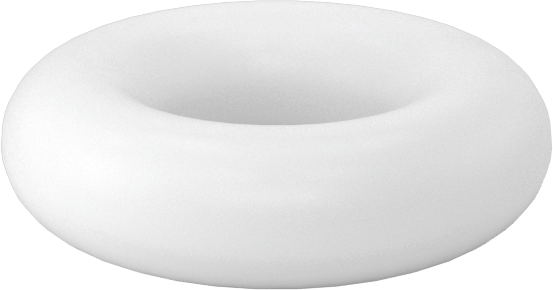 Yumuşak Viton® Floroelastomer O-Ring, FDA Uyumlu, 1/16 Kesirli Genişlik, Dash No. 006