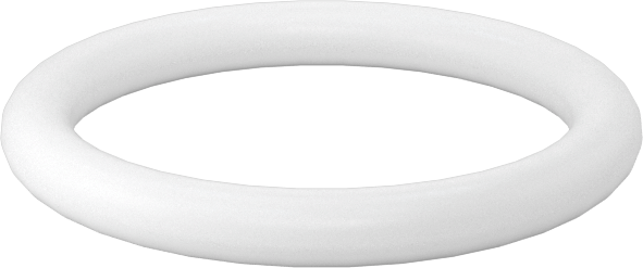 Yumuşak Viton® Floroelastomer O-Ring, FDA Uyumlu, 1/16 Kesirli Genişlik, Dash No. 014