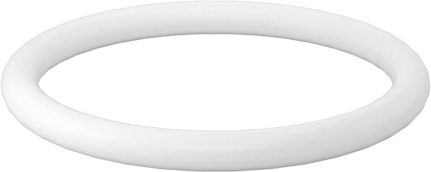 Yumuşak Viton® Floroelastomer O-Ring, FDA Uyumlu, 1/16 Kesirli Genişlik, Dash No. 017