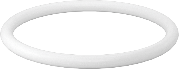 Yumuşak Viton® Floroelastomer O-Ring, FDA Uyumlu, 1/16 Kesirli Genişlik, Dash No. 020