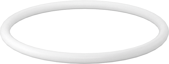 Yumuşak Viton® Floroelastomer O-Ring, FDA Uyumlu, 1/16 Kesirli Genişlik, Dash No. 024