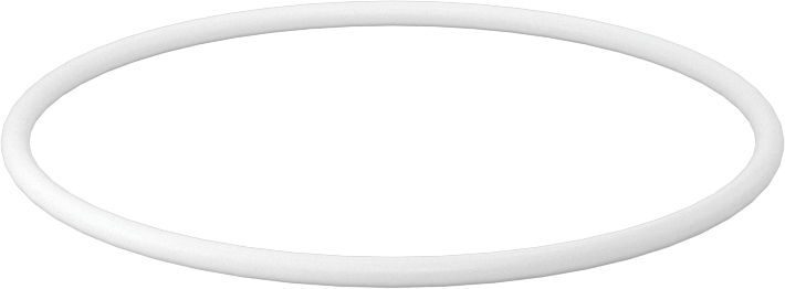 Yumuşak Viton® Floroelastomer O-Ring, FDA Uyumlu, 1/16 Kesirli Genişlik, Dash No. 032