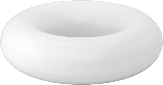 Yumuşak Viton® Floroelastomer O-Ring, FDA Uyumlu, 3/32 Kesirli Genişlik, Dash No. 106