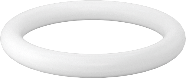 Yumuşak Viton® Floroelastomer O-Ring, FDA Uyumlu, 3/32 Kesirli Genişlik, Dash No. 115