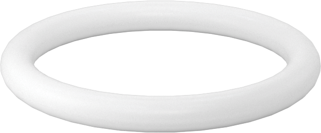 Yumuşak Viton® Floroelastomer O-Ring, FDA Uyumlu, 3/32 Kesirli Genişlik, Dash No. 117