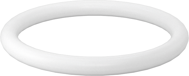 Yumuşak Viton® Floroelastomer O-Ring, FDA Uyumlu, 3/32 Kesirli Genişlik, Dash No. 119