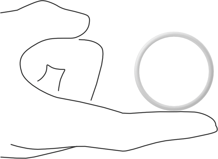 Yumuşak Viton® Floroelastomer O-Ring, FDA Uyumlu, 3/32 Kesirli Genişlik, Dash No. 128