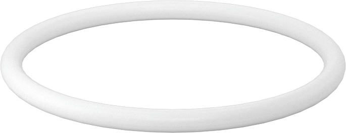 Yumuşak Viton® Floroelastomer O-Ring, FDA Uyumlu, 3/32 Kesirli Genişlik, Dash No. 128