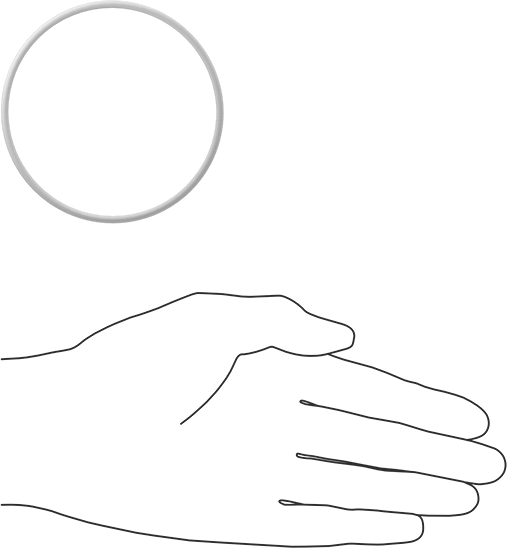 Yumuşak Viton® Floroelastomer O-Ring, FDA Uyumlu, 3/32 Kesirli Genişlik, Dash No. 151