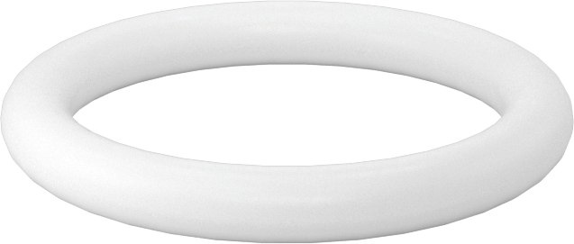 Yumuşak Viton® Floroelastomer O-Ring, FDA Uyumlu, 1/8 Kesirli Genişlik, Dash Numarası 212