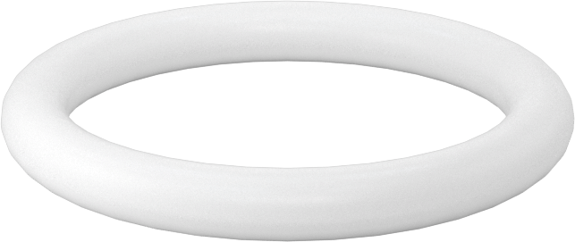 Yumuşak Viton® Floroelastomer O-Ring, FDA Uyumlu, 1/8 Kesirli Genişlik, Dash Numarası 213