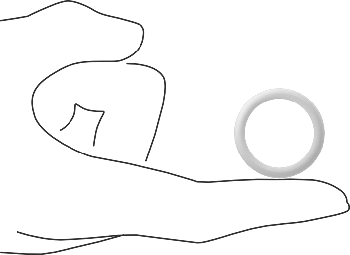 Yumuşak Viton® Floroelastomer O-Ring, FDA Uyumlu, 1/8 Kesirli Genişlik, Dash Numarası 213