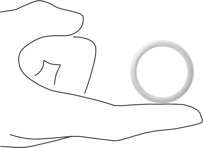 Yumuşak Viton® Floroelastomer O-Ring, FDA Uyumlu, 1/8 Kesirli Genişlik, Dash Numarası 217