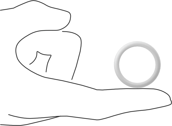 Yumuşak Viton® Floroelastomer O-Ring, FDA Uyumlu, 1/8 Kesirli Genişlik, Dash Numarası 214