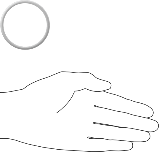 Yumuşak Viton® Floroelastomer O-Ring, FDA Uyumlu, 1/8 Kesirli Genişlik, Dash Numarası 226