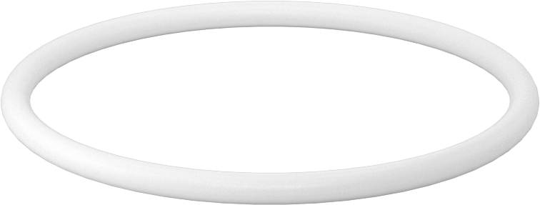 Yumuşak Viton® Floroelastomer O-Ring, FDA Uyumlu, 1/8 Kesirli Genişlik, Dash Numarası 229