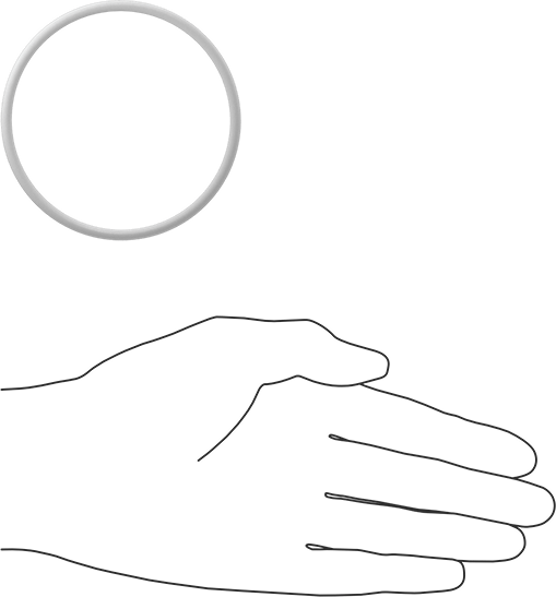 Yumuşak Viton® Floroelastomer O-Ring, FDA Uyumlu, 1/8 Kesirli Genişlik, Dash Numarası 233