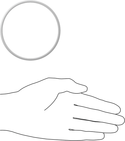 Yumuşak Viton® Floroelastomer O-Ring, FDA Uyumlu, 1/8 Kesirli Genişlik, Dash Numarası 236