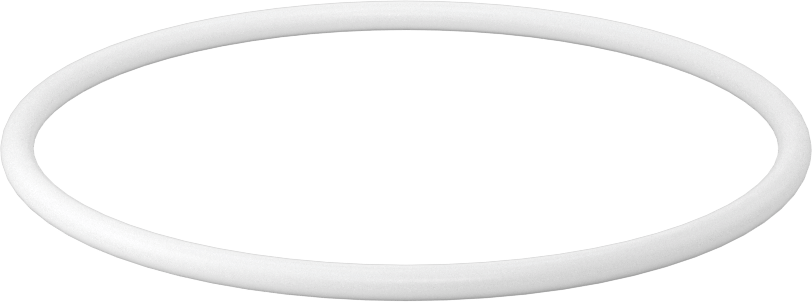 Yumuşak Viton® Floroelastomer O-Ring, FDA Uyumlu, 1/8 Kesirli Genişlik, Dash Numarası 236