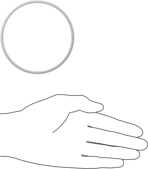 Yumuşak Viton® Floroelastomer O-Ring, FDA Uyumlu, 1/8 Kesirli Genişlik, Dash Numarası 237