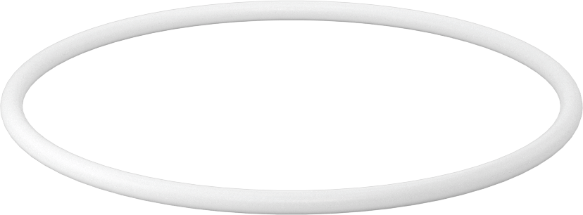 Yumuşak Viton® Floroelastomer O-Ring, FDA Uyumlu, 1/8 Kesirli Genişlik, Dash Numarası 238