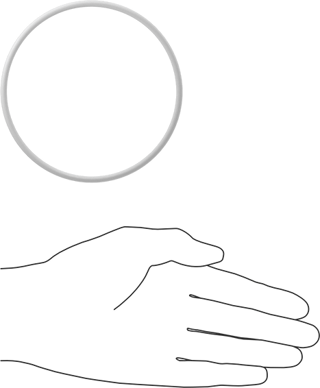 Yumuşak Viton® Floroelastomer O-Ring, FDA Uyumlu, 1/8 Kesirli Genişlik, Dash Numarası 241