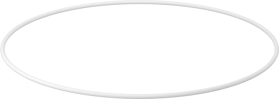 Yumuşak Viton® Floroelastomer O-Ring, FDA Uyumlu, 1/16 Kesirli Genişlik, Dash No. 048