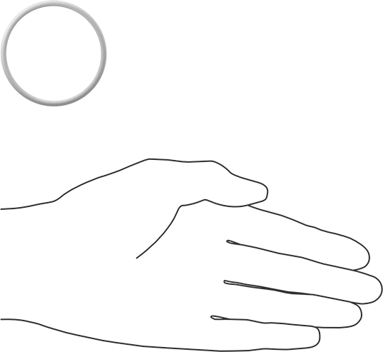 Yumuşak Viton® Floroelastomer O-Ring, FDA Uyumlu, 3/32 Kesirli Genişlik, Dash No. 133