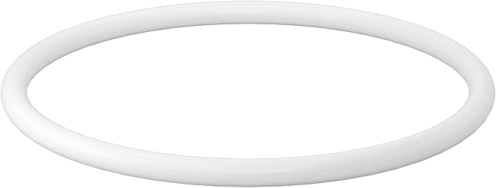 Yumuşak Viton® Floroelastomer O-Ring, FDA Uyumlu, 3/32 Kesirli Genişlik, Dash No. 133