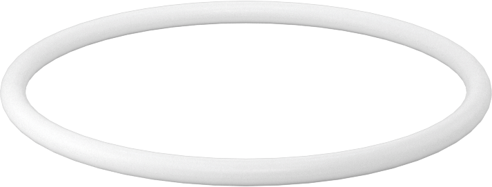 Yumuşak Viton® Floroelastomer O-Ring, FDA Uyumlu, 3/32 Kesirli Genişlik, Dash No. 134