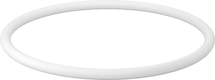 Yumuşak Viton® Floroelastomer O-Ring, FDA Uyumlu, 3/32 Kesirli Genişlik, Dash No. 137