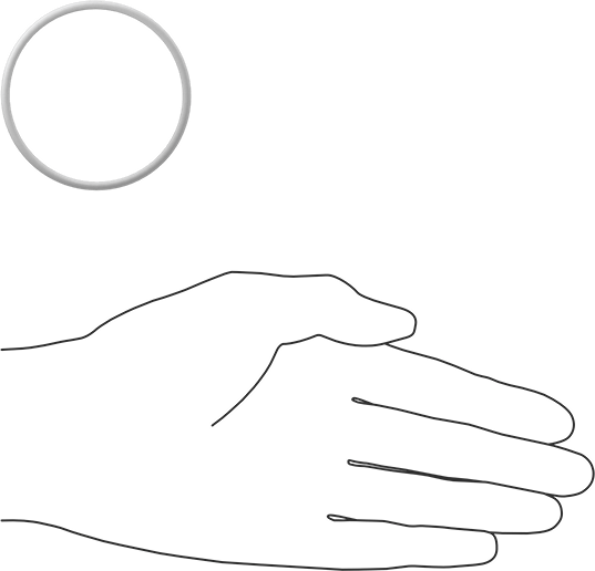 Yumuşak Viton® Floroelastomer O-Ring, FDA Uyumlu, 3/32 Kesirli Genişlik, Dash No. 138