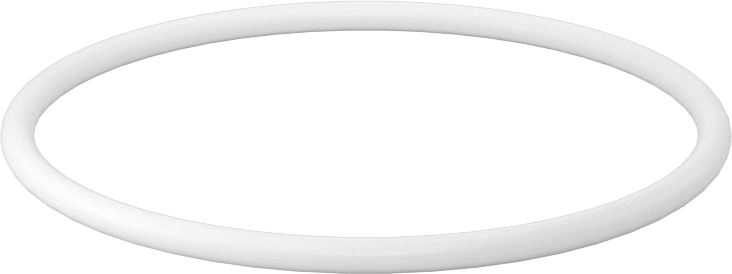 Yumuşak Viton® Floroelastomer O-Ring, FDA Uyumlu, 3/32 Kesirli Genişlik, Dash No. 138