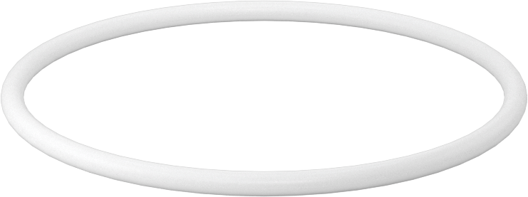 Yumuşak Viton® Floroelastomer O-Ring, FDA Uyumlu, 3/32 Kesirli Genişlik, Dash No. 140