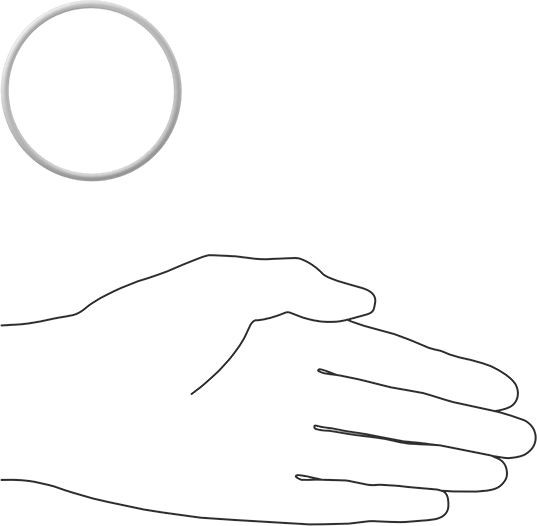 Yumuşak Viton® Floroelastomer O-Ring, FDA Uyumlu, 3/32 Kesirli Genişlik, Dash No. 140