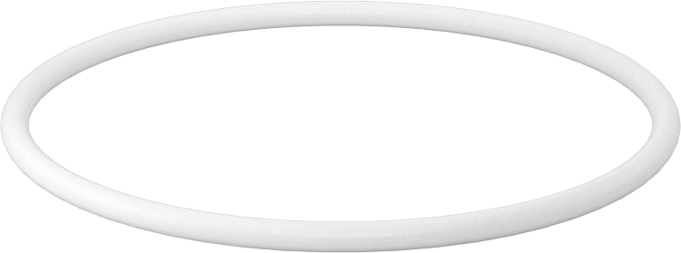 Yumuşak Viton® Floroelastomer O-Ring, FDA Uyumlu, 3/32 Kesirli Genişlik, Dash No. 142