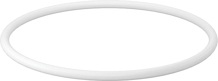 Yumuşak Viton® Floroelastomer O-Ring, FDA Uyumlu, 3/32 Kesirli Genişlik, Dash No. 143