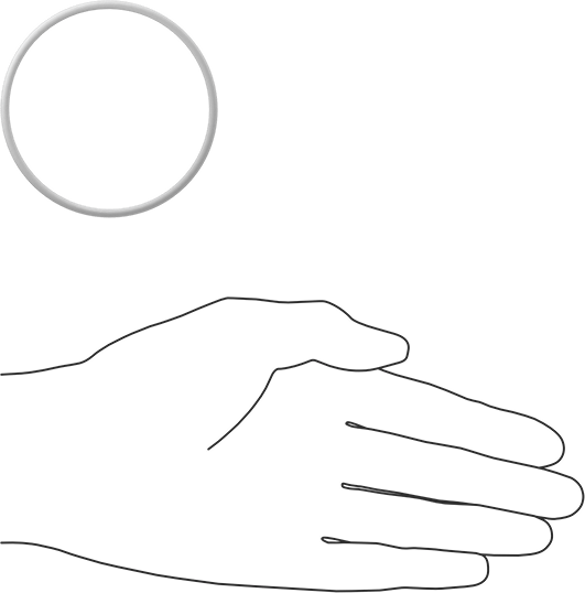 Yumuşak Viton® Floroelastomer O-Ring, FDA Uyumlu, 3/32 Kesirli Genişlik, Dash No. 144