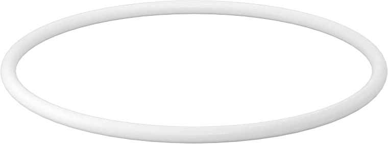 Yumuşak Viton® Floroelastomer O-Ring, FDA Uyumlu, 3/32 Kesirli Genişlik, Dash No. 144